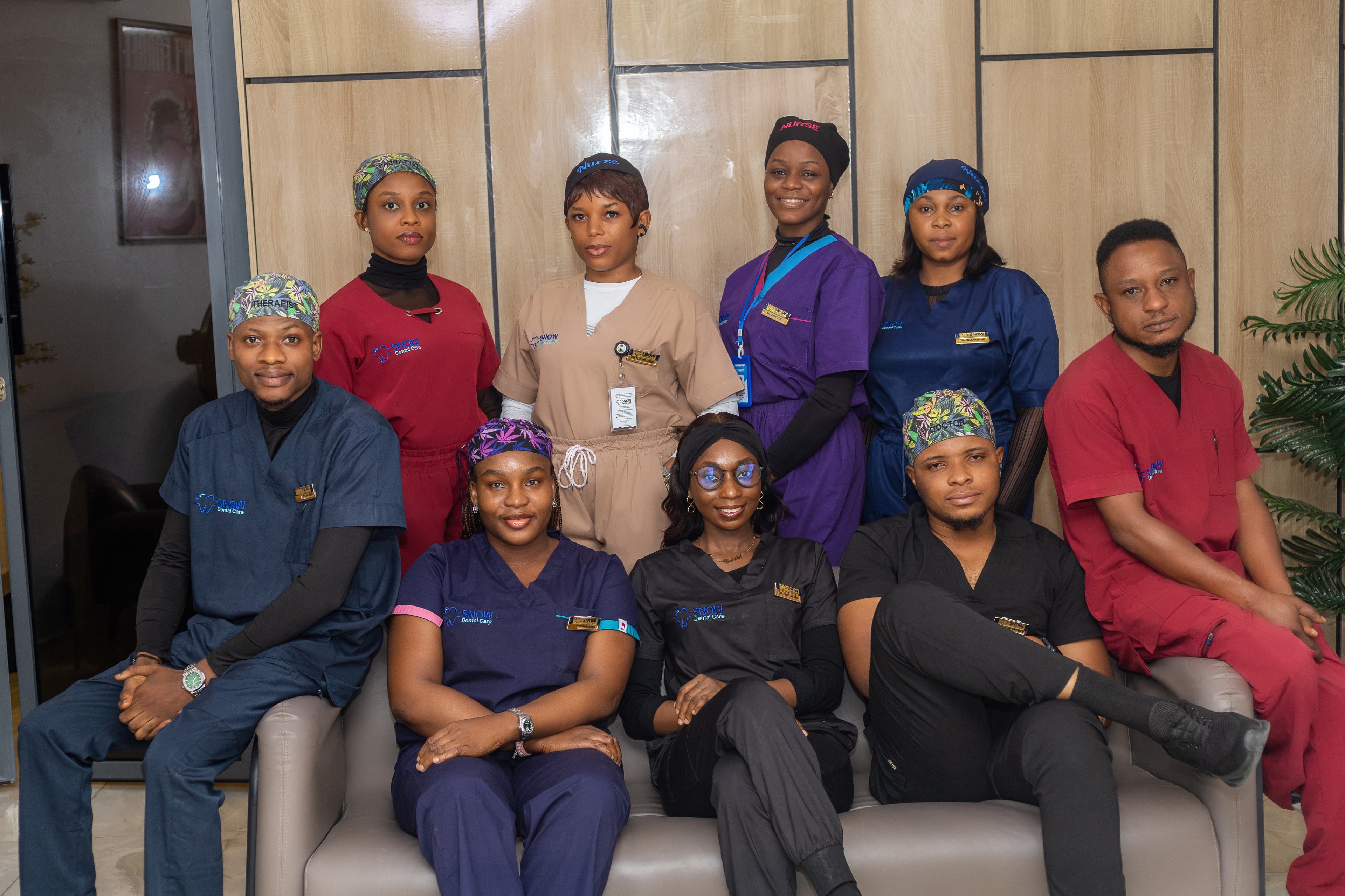 Snow Dental Care Clinical Team at GRA Port Harcourt